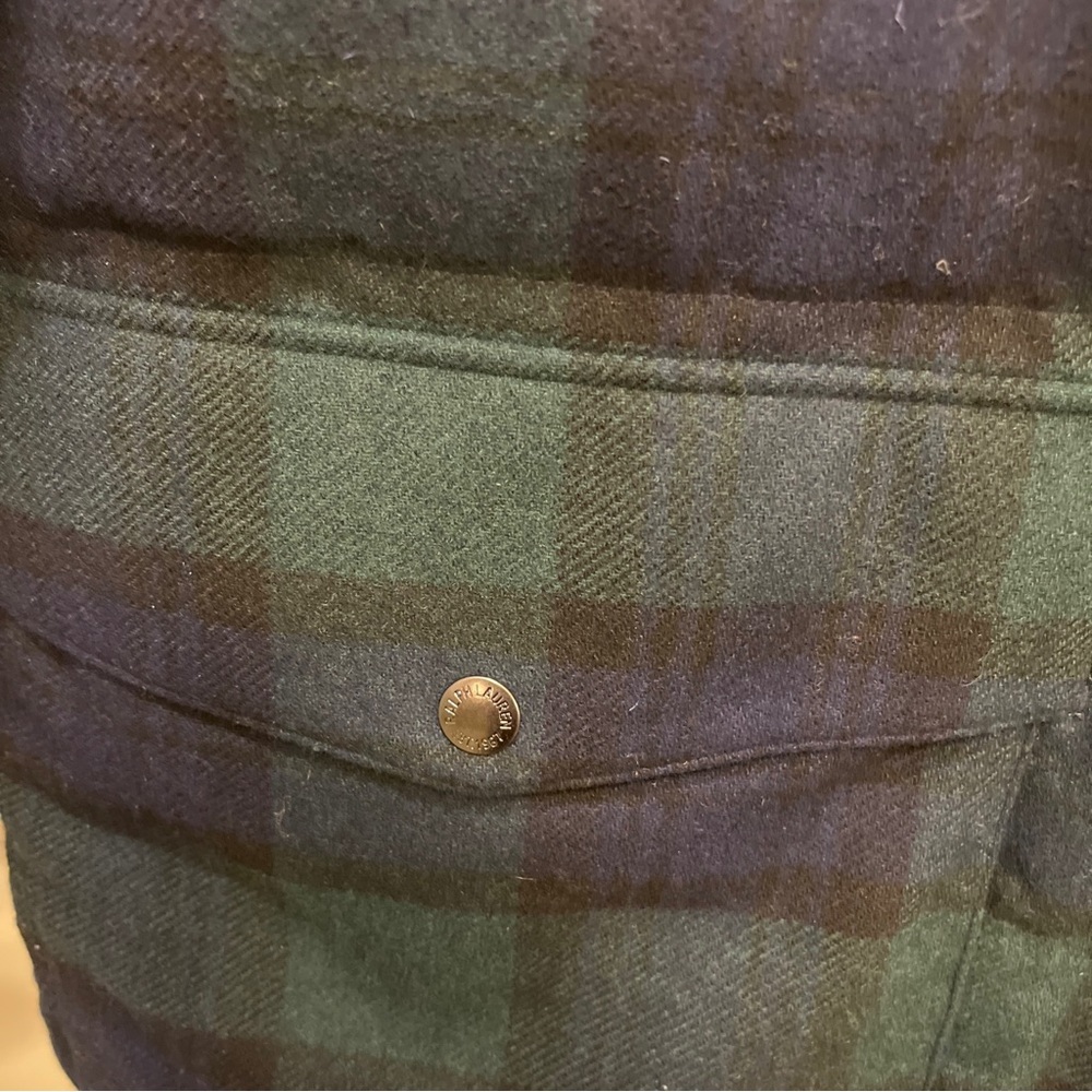 NEW $598 Polo Ralph Lauren Men's Size L Wool Holiday Bomber Tartan Plaid Jacket - Picture 15 of 16